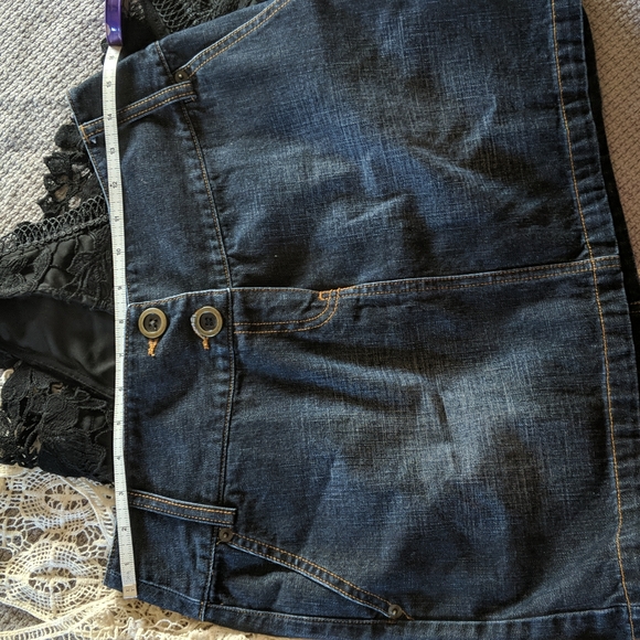 Limited Dark Classy Denim Skirt 8 - Picture 9 of 10